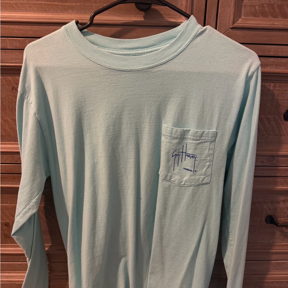 Guy Harvey Aqua Long Sleeve Tee